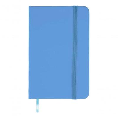 Caderneta De Bolso 9x14cm Cor Azul-claro