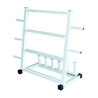 Suporte Expositor 3 Em 1 Anilhas, Halteres E Barras Academia - 1