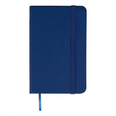 Caderneta De Bolso 9x14cm Cor Azul