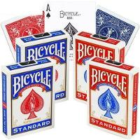4 Baralhos Bicycle Standard Azul e Vermelho B+ - 7