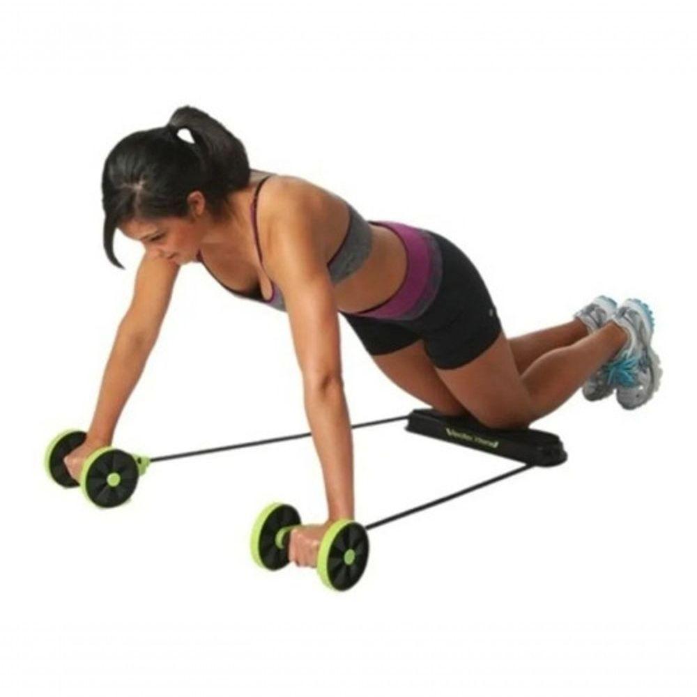 Revoflex Xtreme Elastico Roda Exercicio Musculacao Abdominal - 2