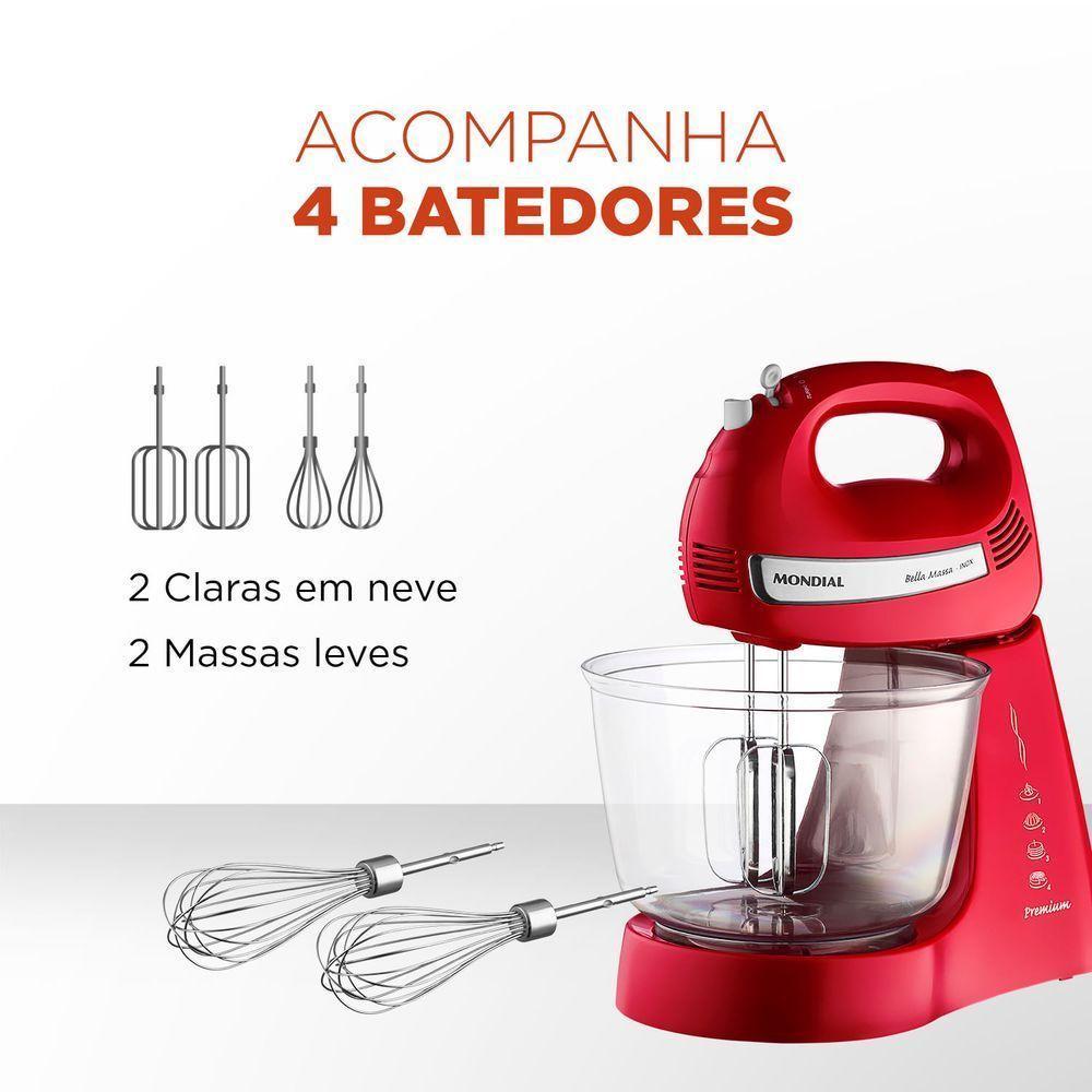 Batedeira Mondial B-55-r Batedeira B-55-r 127v/60hz . - 6