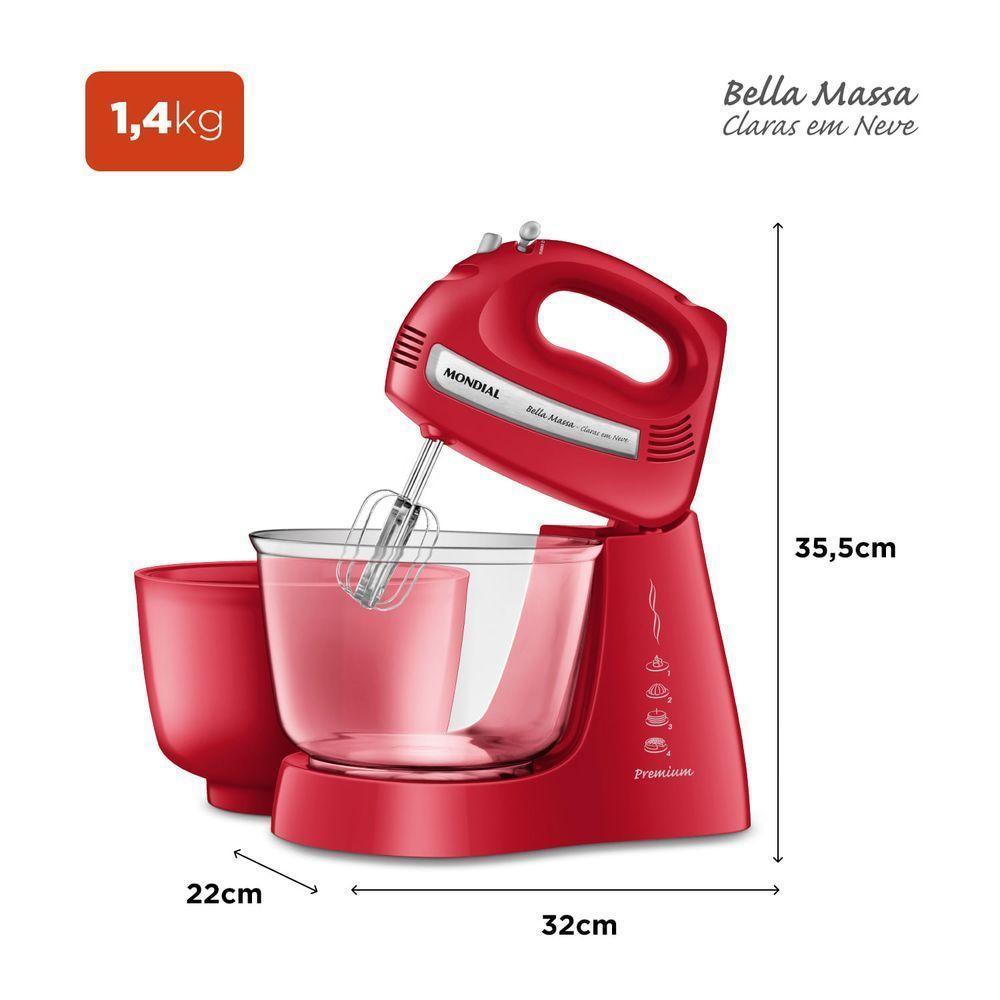 Batedeira Mondial B-55-r Batedeira B-55-r 127v/60hz . - 8