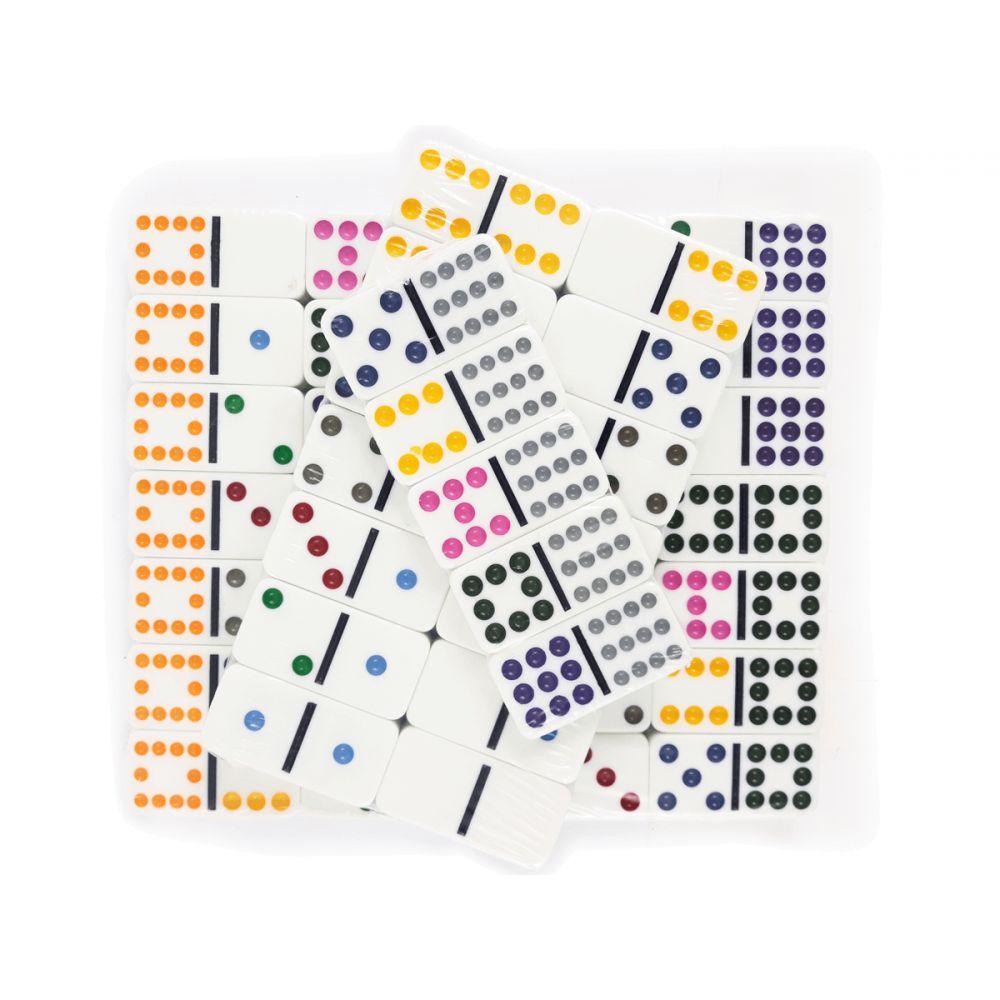 Domino Mexicano 91 Peças Com Trilho E Trenzinhos Hoyle Games - 6
