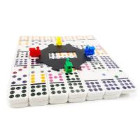 Domino Mexicano 91 Peças Com Trilho E Trenzinhos Hoyle Games