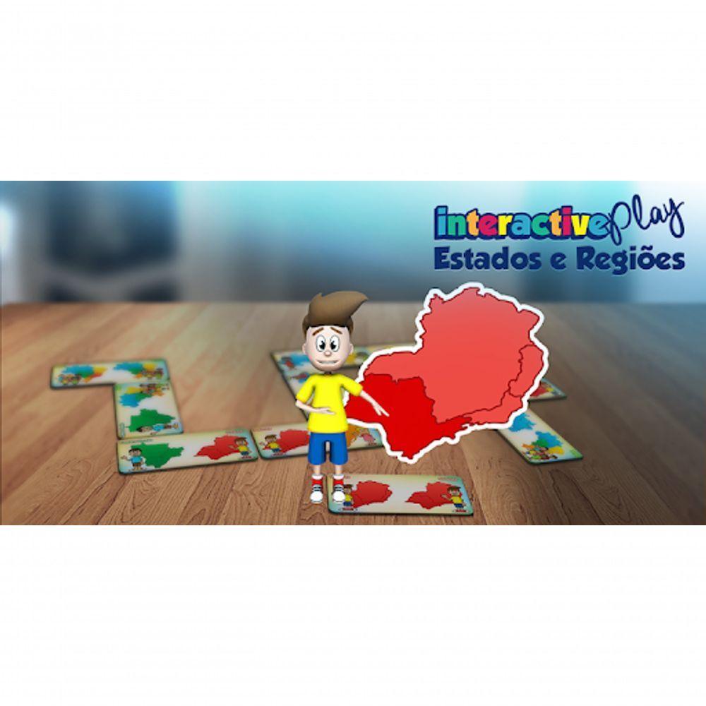 Jogo Dominó Interactive Play Estados E Regiões - Xalingo - 2