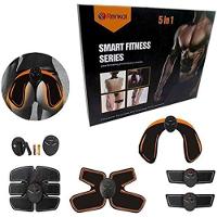 Tonificador Muscular Elétrico Abdome 5 Em 1 Braço Perna Gluteos - 1