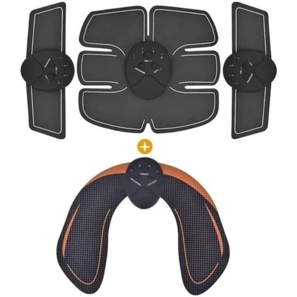 Kit Tonificador Estimulador Muscular Glúteos E Aparelho Emagrecimento Abdomen Biceps Braço 4 Em 1 - 2