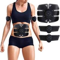 Ems Cinto Estimulador Muscular Aparelho Abdominal 6 Packs Eletromuscular 3 Em 1 - 2