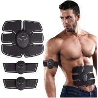 Ems Cinto Estimulador Muscular Aparelho Abdominal 6 Packs Eletromuscular 3 Em 1