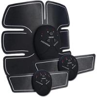 Ems Cinto Estimulador Muscular Aparelho Abdominal 6 Packs Eletromuscular 3 Em 1 - 6