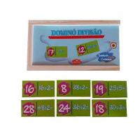 Jogo de Dominó Divisão em Mdf 28 Peças - 1