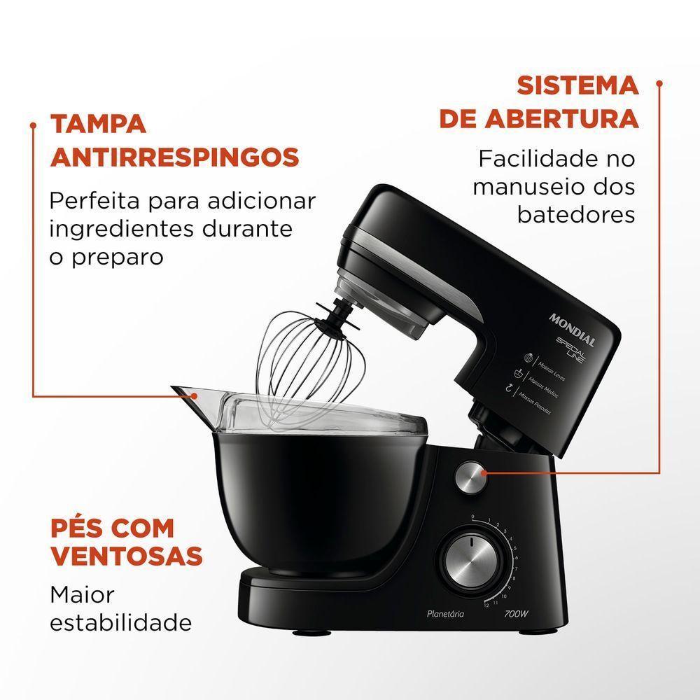 Batedeira Planetária Mondial B-48-sl Batedeira B-48-b-sl 127v/60hz - 3