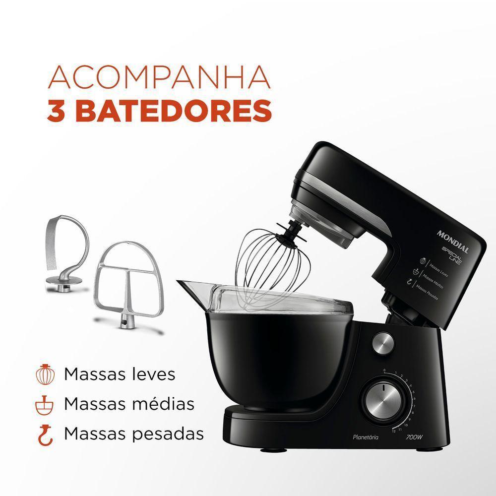 Batedeira Planetária Mondial B-48-sl Batedeira B-48-b-sl 127v/60hz - 4