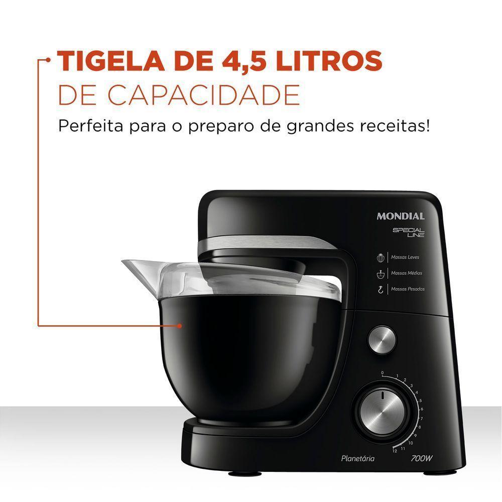 Batedeira Planetária Mondial B-48-sl Batedeira B-48-b-sl 127v/60hz - 5