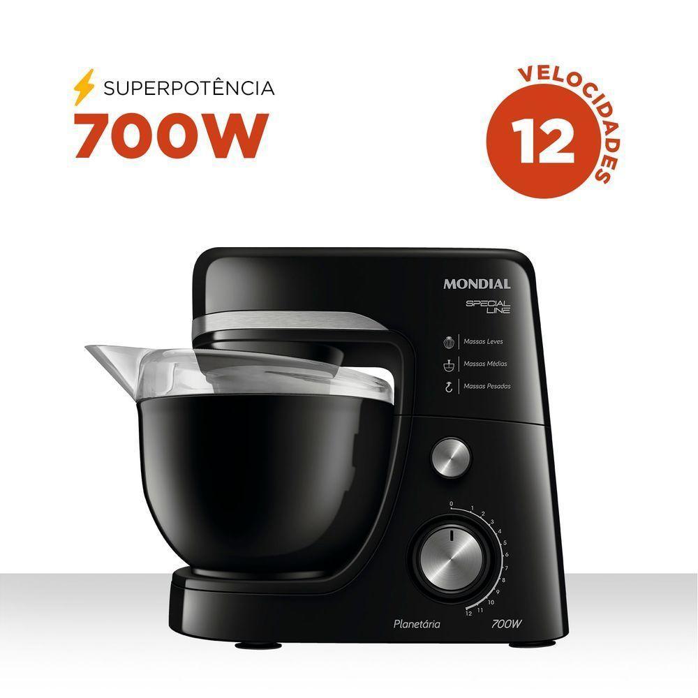 Batedeira Planetária Mondial B-48-sl Batedeira B-48-b-sl 127v/60hz - 7