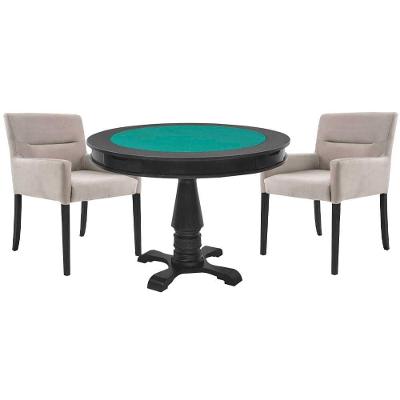 Mesa de Jogos Tampo Reversível com 2 Cadeiras