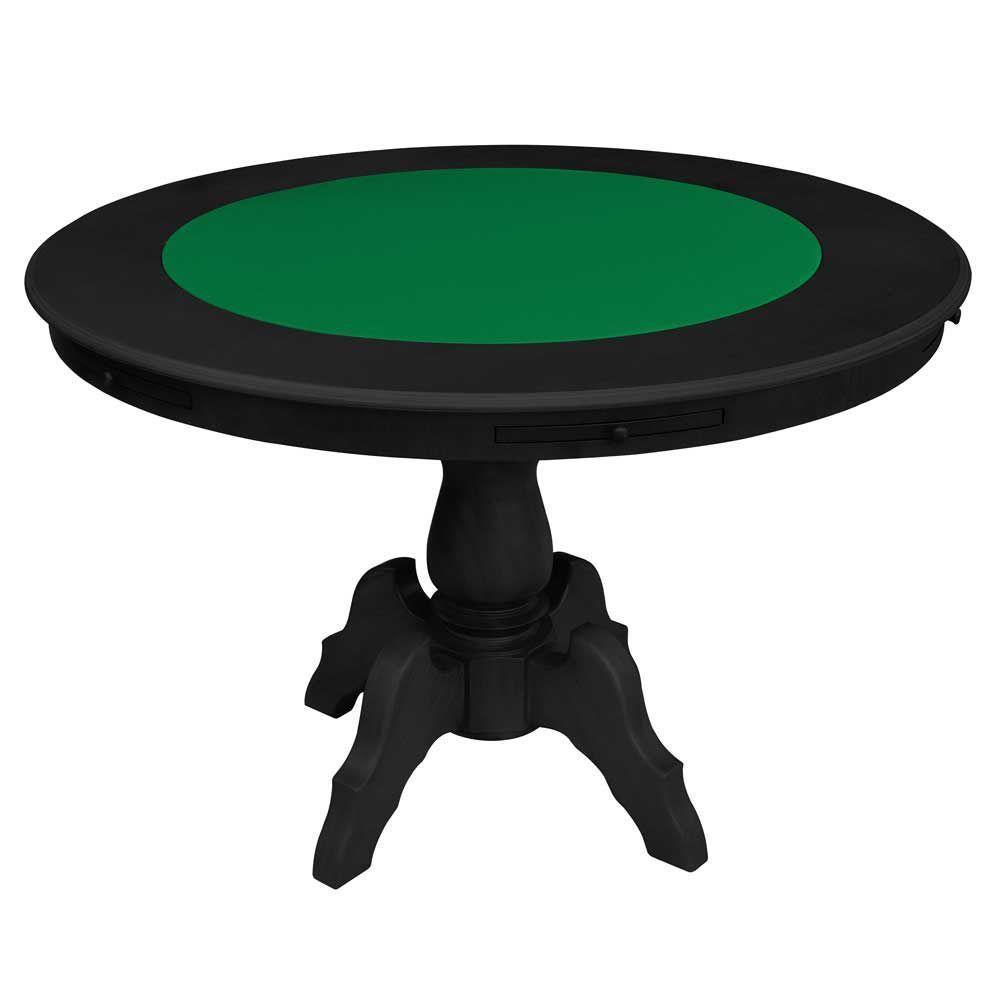 Mesa de Jogos 6 Lugares com Gavetas e Porta Copos - 2