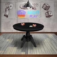 Mesa de Jogos Carteado 6 Lugares com Gavetas - 18