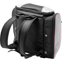 Bolsa Mochila Patins Com Alça E 3 Divisórias Reforçada Rosa