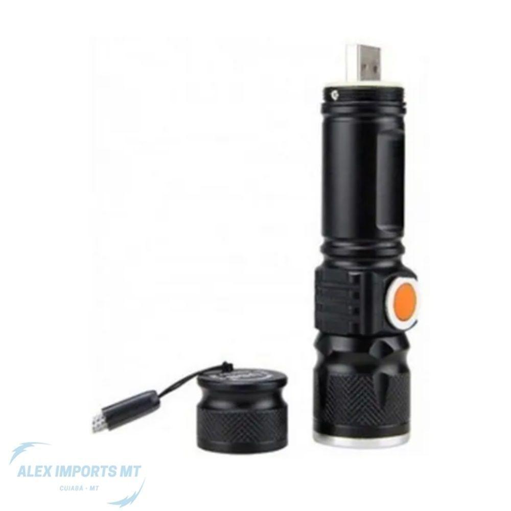Lanterna Tatica 68000w Militar Longo Alcance Usb. - 3