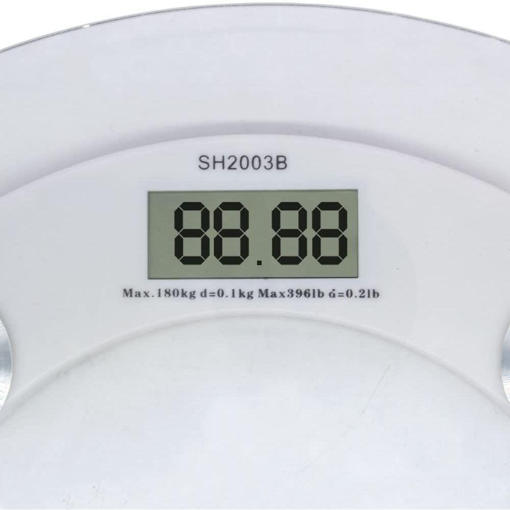 Balança Digital Vidro Temperado 180Kg Banheiro Academia - 2