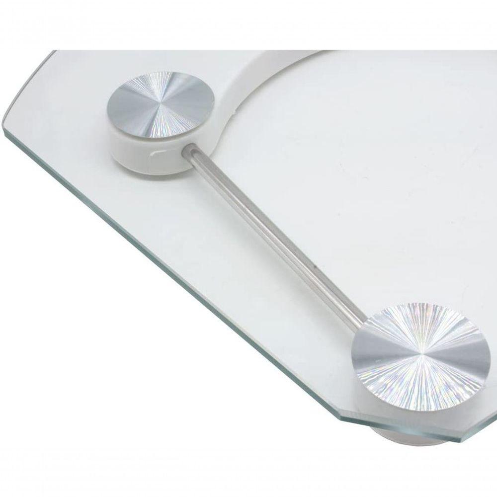 Balança Digital Vidro Temperado 180Kg Banheiro Academia - 3