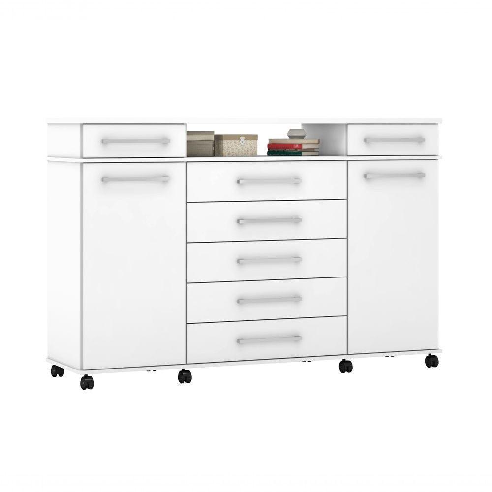 Comoda 7 Gavetas Texas Branco - 4