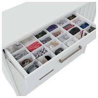 Cômoda Sapateira 1 Porta 4 Gavetas Branco Palacius Caemmun - 11