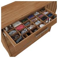 Cômoda Sapateira 1 Porta 4 Gavetas Marrom Palacius Caemmun - 6