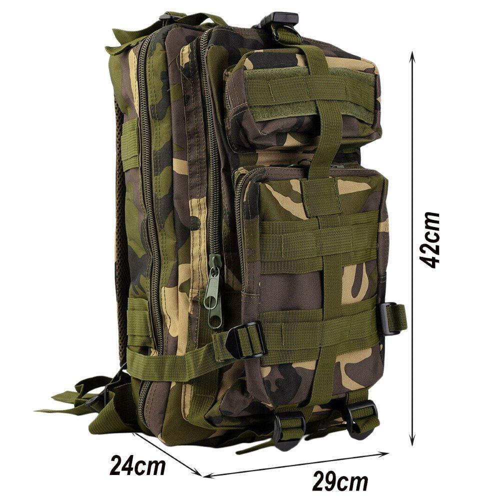 Mochila Multiuso Militar Tática 30 Litros Verde - 5