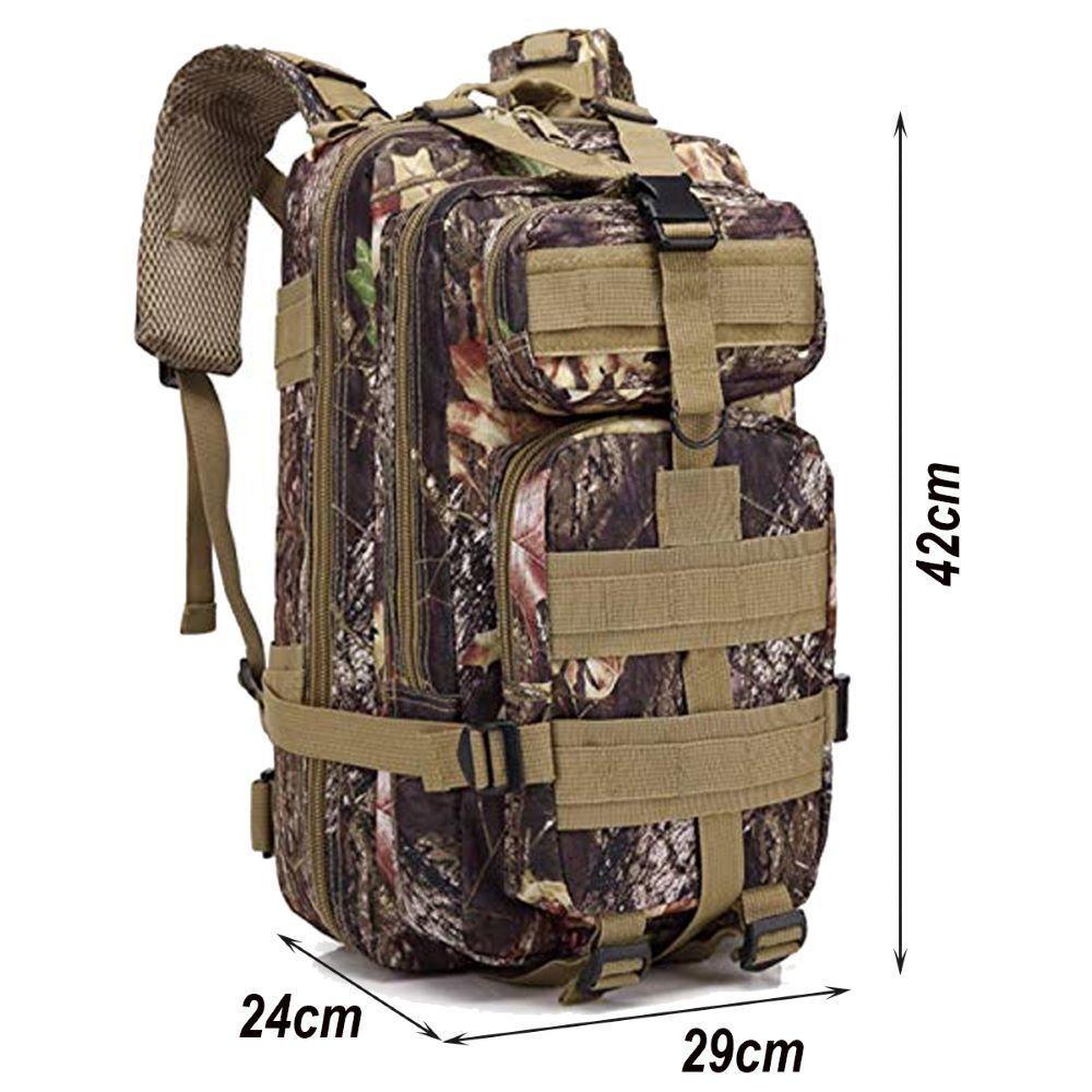Mochila Multiuso Militar Tática 30 Litros Camping Verde - 7