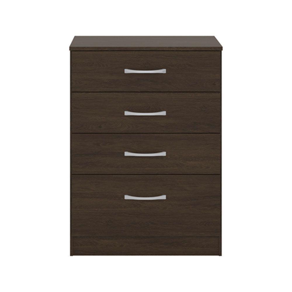 Cômoda 4 Gavetas Astral ébano Touch 4460 Demóbile - 4