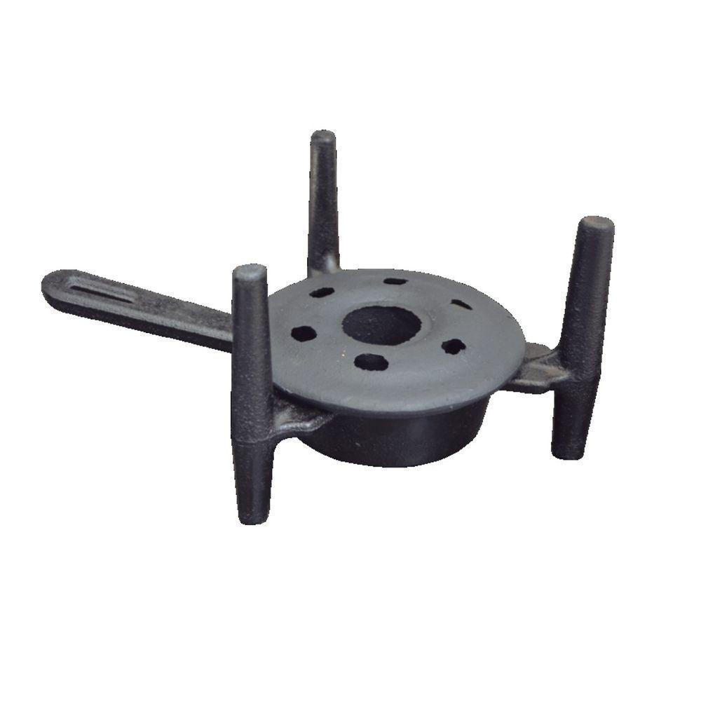 Fogareiro De Ferro Fundido A Álcool Para Bifeteiras 15Cm - 1