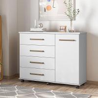 Cômoda 4 Gavetas Flora Branco 4130 Demóbile - 3