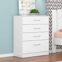 Cômoda 4 Gavetas Astral Branco 4460 Demóbile - 3