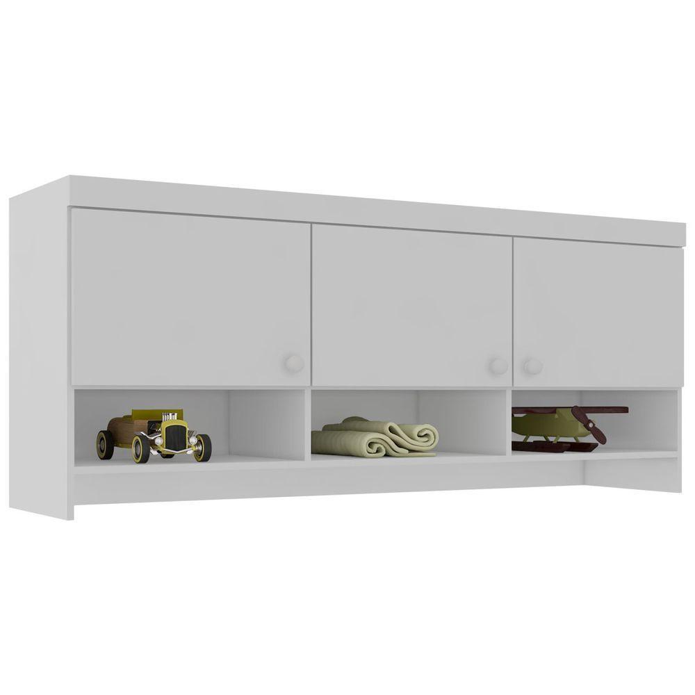 Conjunto Lavanderia Com 2 Peças Com 4 Portas Eloisa Cor Branco Phoenix Baby - 4