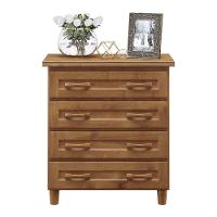 Cômoda Para Quarto 4 Gavetas Em Madeira Imbuia - Cavazotto - 1