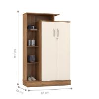 Estante Multiuso 2 Portas Fallon Amendola Off-white - 3