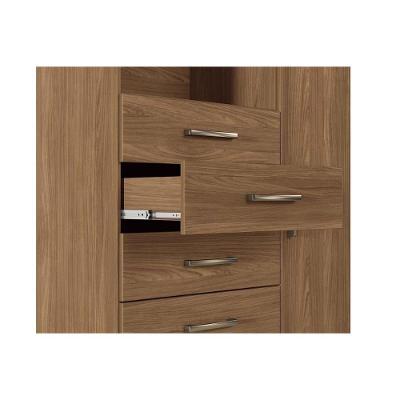 Cômoda Marabá 1.6 C- 1 Porta 2 Nichos E 6 Gavetas C- Espelho Jatoba-grafitte - Santos Andirá