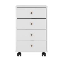 Gaveteiro 4 Gavetas Office Presence Branco 29110 Demóbile - 3