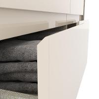 Cômoda 6 Gavetas Ravenna Henn Nature Com Off White - 2