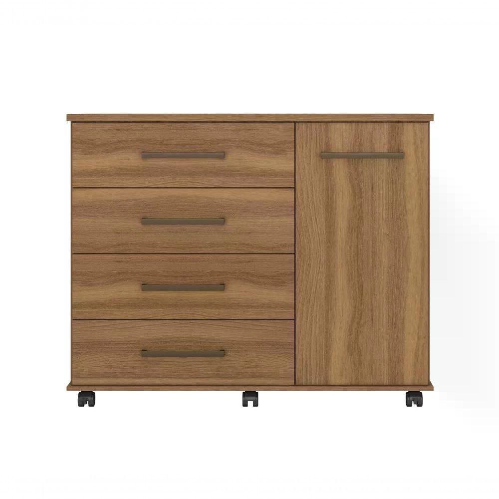 Comoda 04 Gavetas Flora Amendola Com Rodizios Amendola - 4