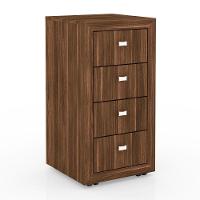 Gaveteiro 4 Gavetas Me4133 Nogal - 1