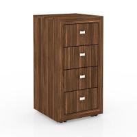 Gaveteiro 4 Gavetas Me4133 Nogal - 4