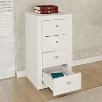 Gaveteiro 4 Gavetas Me4133 Branco - 5