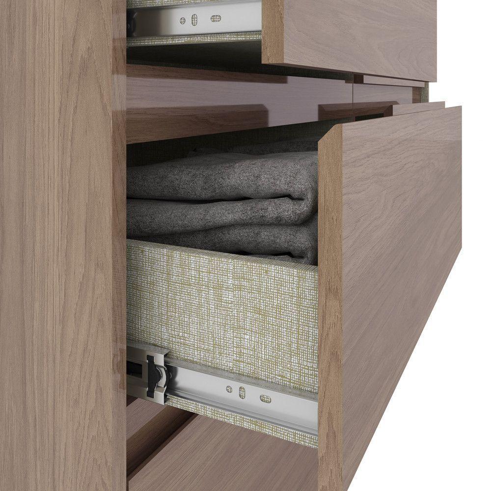 Cômoda 6 Gavetas Ravenna Henn Jequitibá Brilho - 3