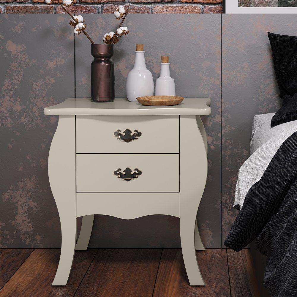 Bombe Com 02 Gavetas Premier Off-white Patrimar - 1