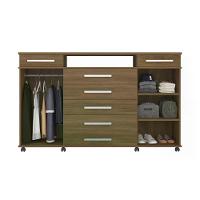 Comoda 07 Gavetas London Amendola Com Rodizios Amendola