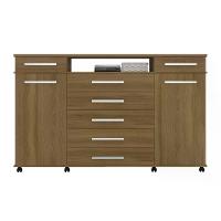 Comoda 07 Gavetas London Amendola Com Rodizios Amendola - 5